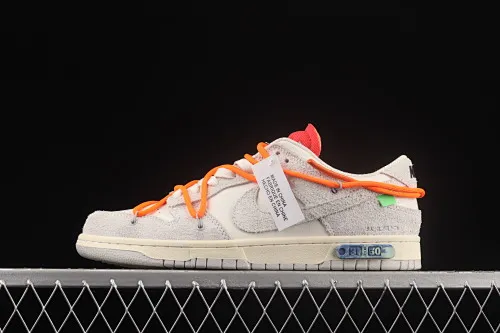 All categories Nk SB Dunk series Nk SB Dunk Low low-top sneakers cost-effective version OF x Nk Dunk Low OW SB smashing backboard fashion casual sneakers DJ0950-116